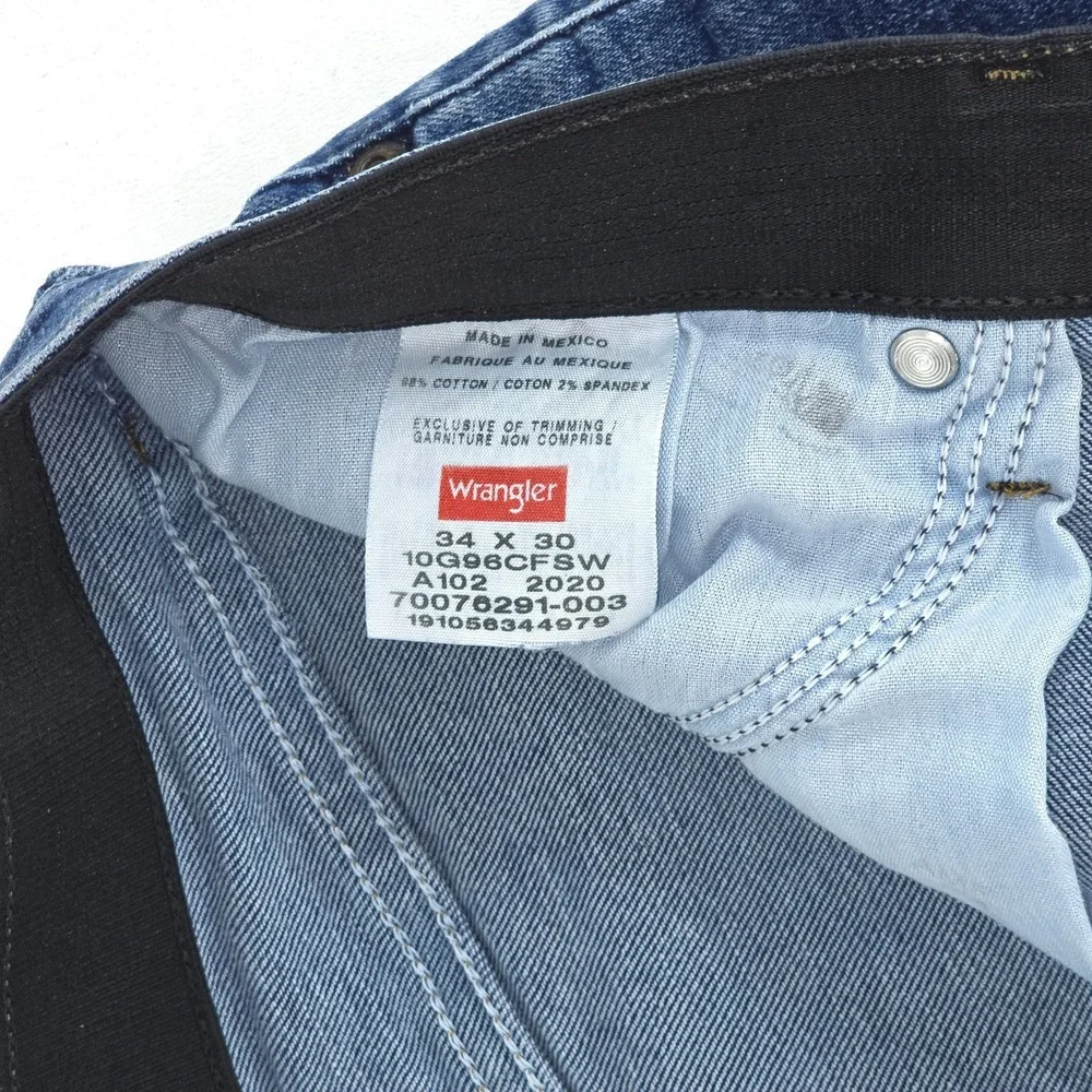 Wrangler Performance Jeans Mens‎ 32x29 (34x30) Work Wear Cowboy Straight Western